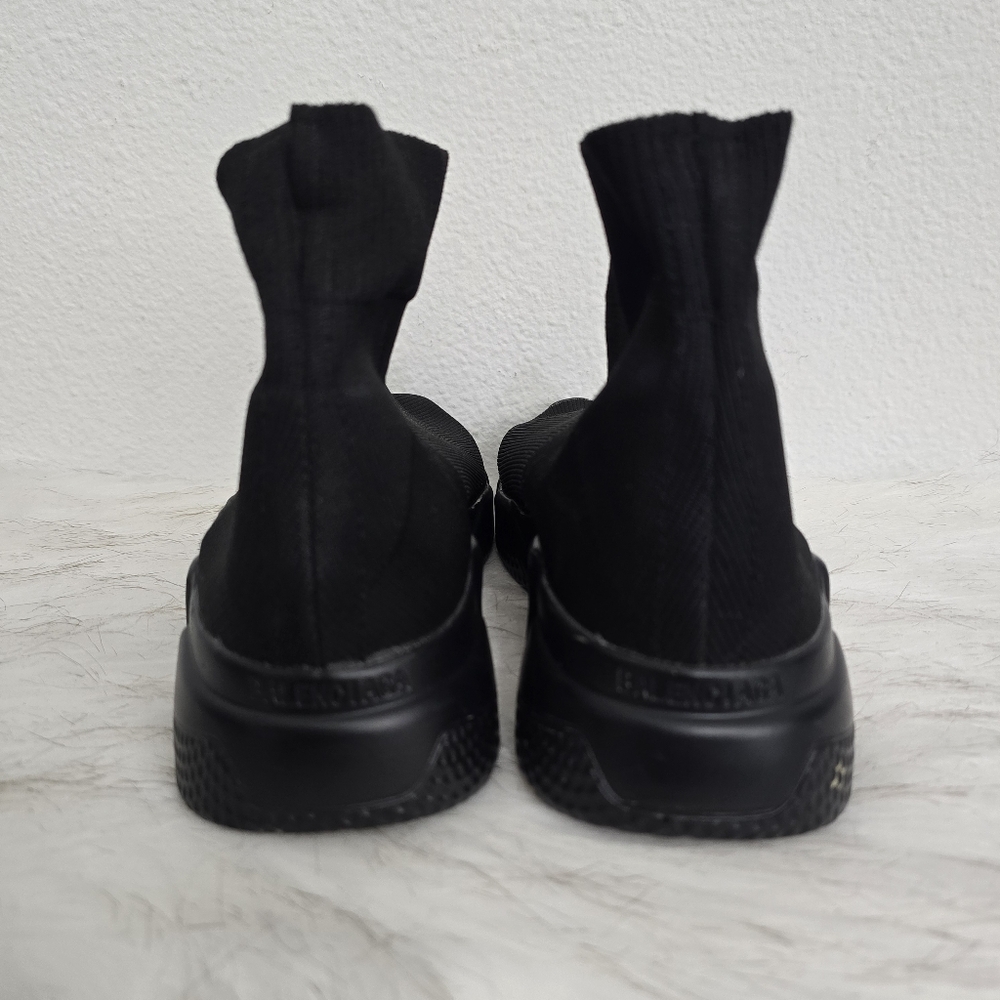 Balenciaga Black Speed Trainers Sock Sneakers - Picture 6 of 12